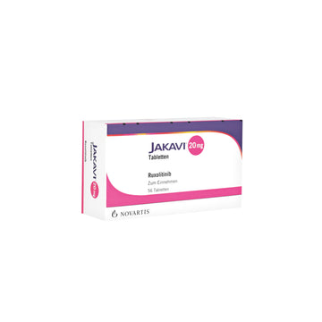 JAKAVI 20 mg con 60 tabletas