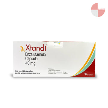 Xtandi 40 mg precio enzalutamida