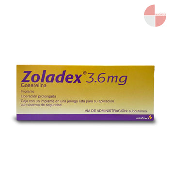 Zoladex 3.6 mg precio México