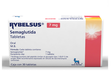 Rybelsus 7 mg (Semaglutida) 30 Tabletas | Novo Nordisk (Copia)