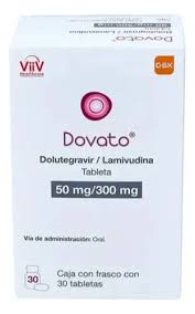 DOVATO 50mg/300mg/Dolutegravir, Lamivudina/ 30 Tabletas