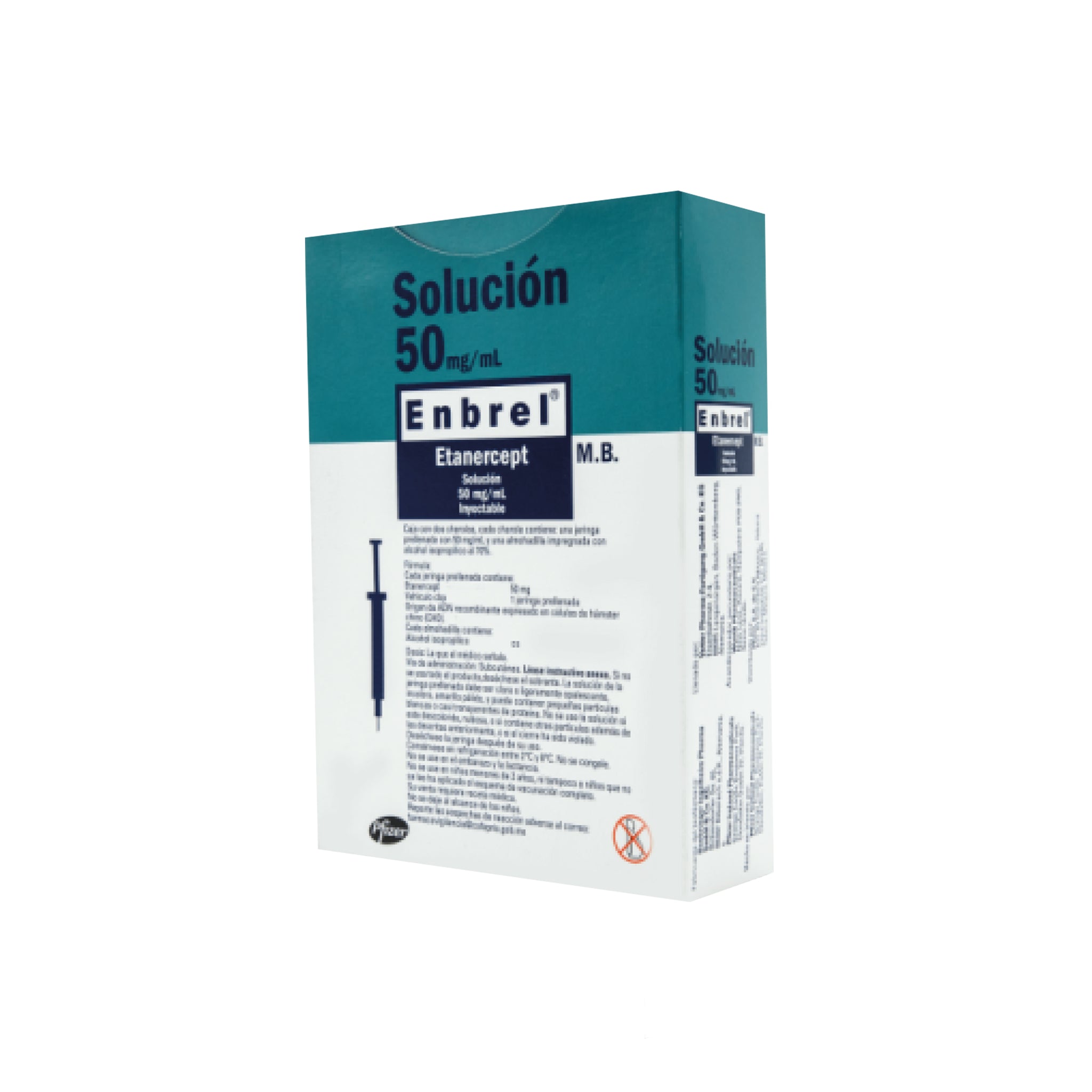 Enbrel 50 mg precio México