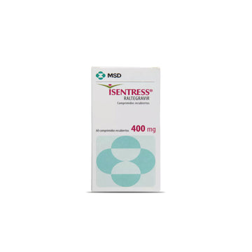 Isentress 400 mg precio México