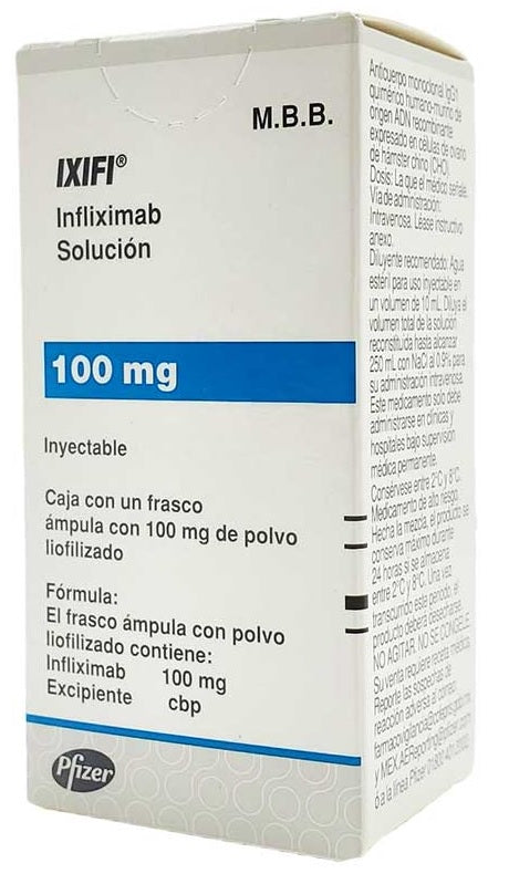 IXIFI Infliximab 100 mg Solución Inyectable