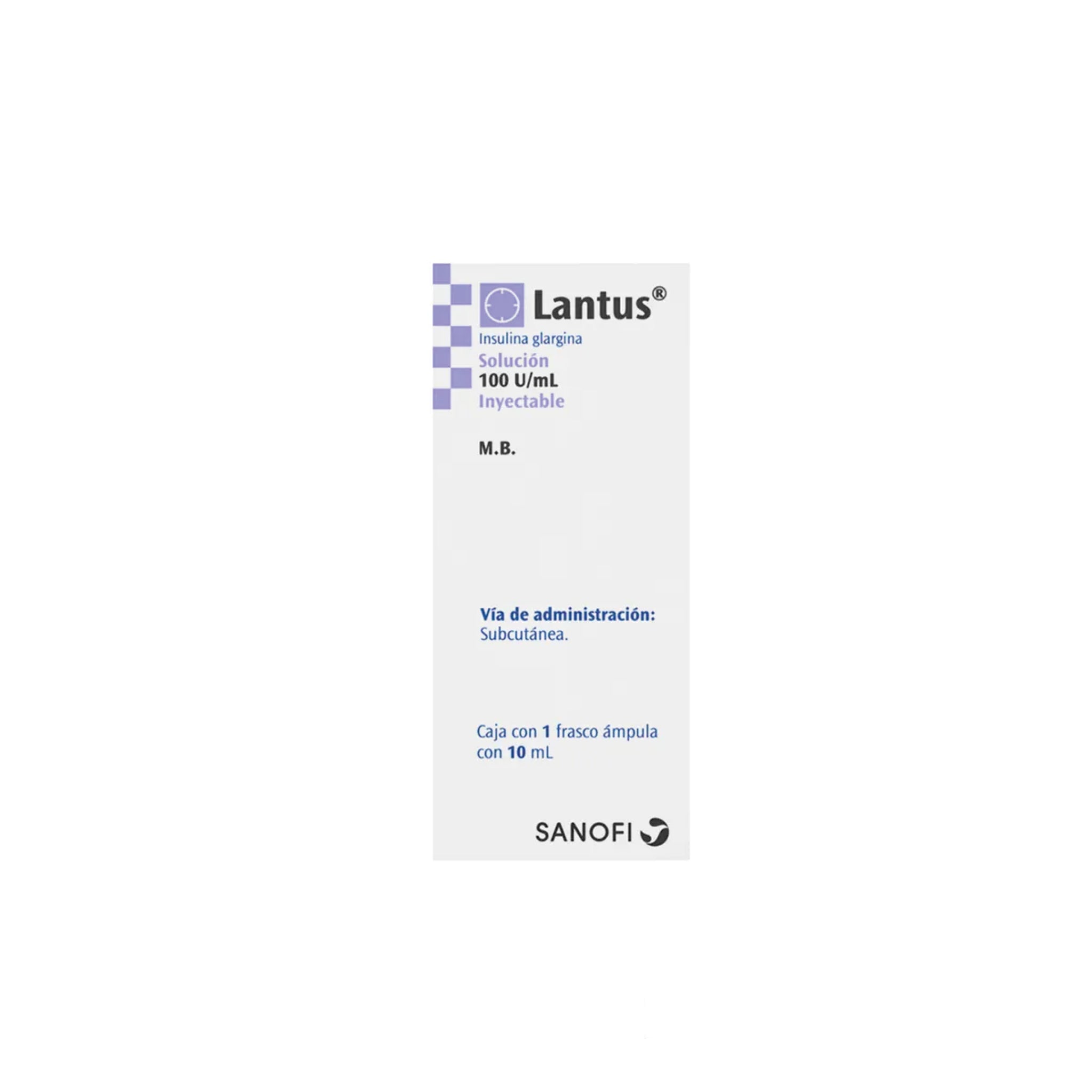 Lantus 100U/ml precio México