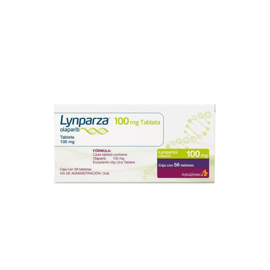 LYNPARZA 100 mg Caja c/56 tabletas