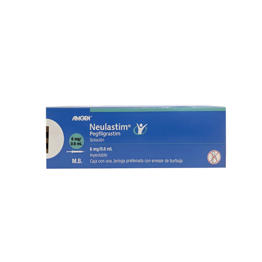 NEULASTIM 6 mg/0.6 ml caja c/1 jeringa precargada