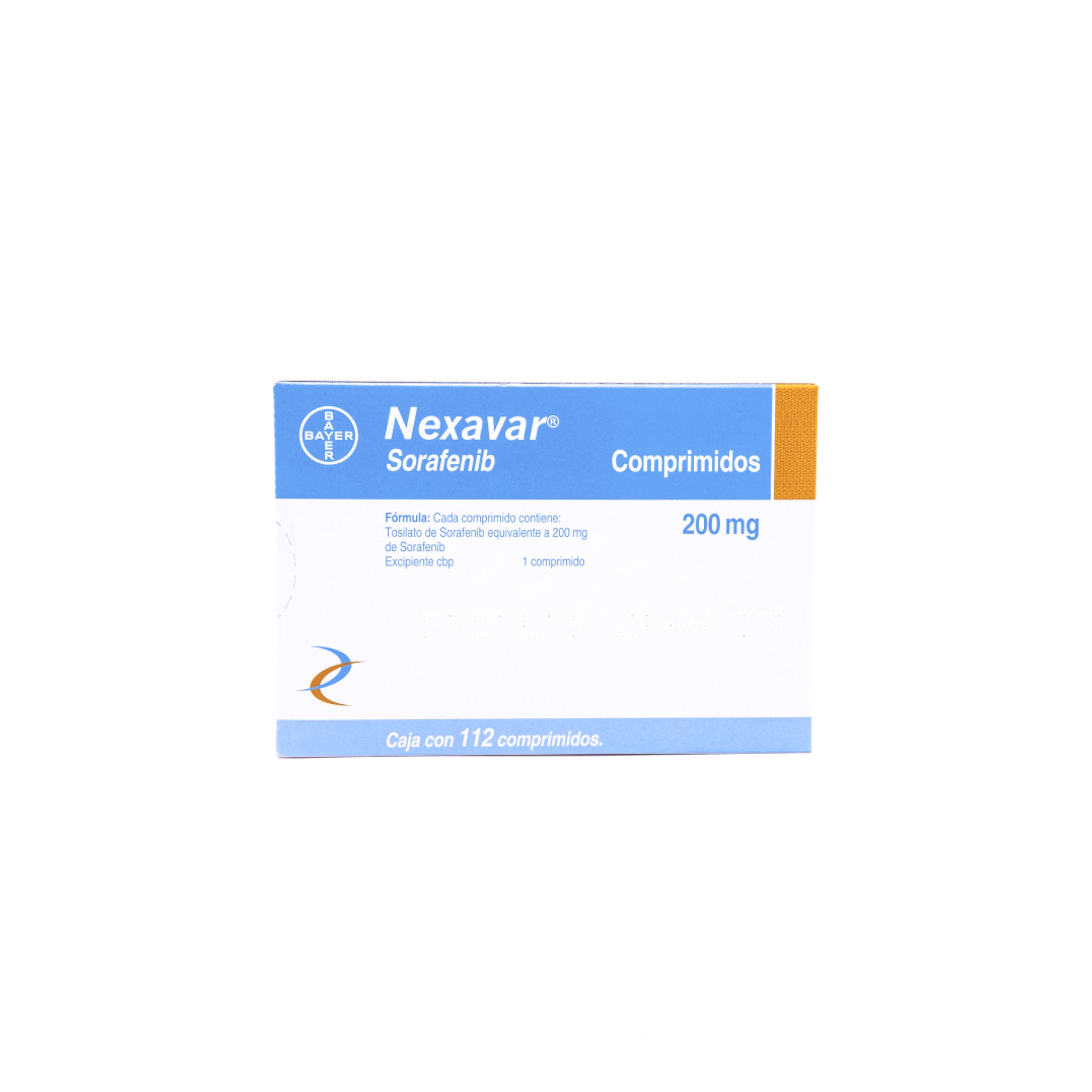 NEXAVAR 200 mg Sorafenib con 112 comprimidos