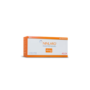 NINLARO 4 mg c/ 3 cápsulas.
