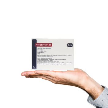 NOVOSEVEN (Factor VII Alfa Recombinante) 5 mg c/1 frasco ámpula