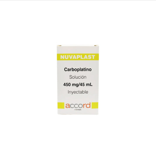 NUVAPLAST Carboplatino 450 mg / 45 ml Solución Inyectable