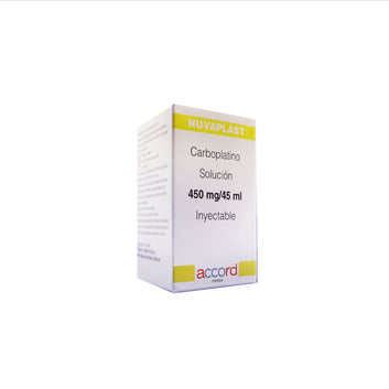 NUVAPLAST Carboplatino 450 mg / 45 ml Solución Inyectable