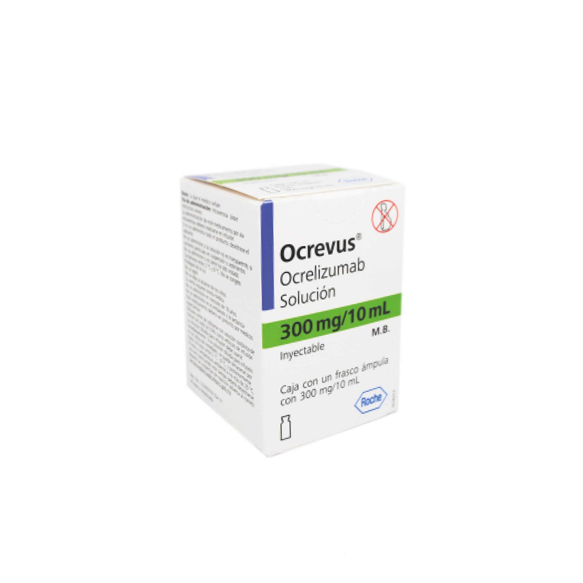 OCREVUS solución 300 mg/10 mL frasco ámpula
