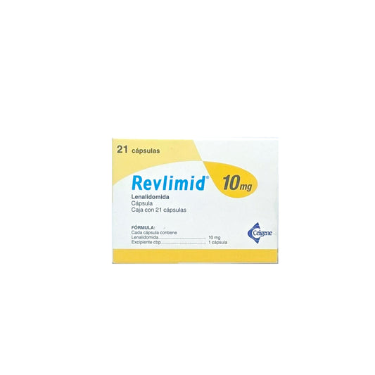 Revlimid 10 mg (Lenalidomida) | Información, Precio y Disponibilidad | Farmacias Macross