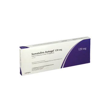 SOMATULINE AUTOGEL 120 mg/ Caja con una jeringa prellenada