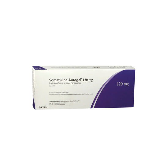 SOMATULINE AUTOGEL 120 mg/ Caja con una jeringa prellenada