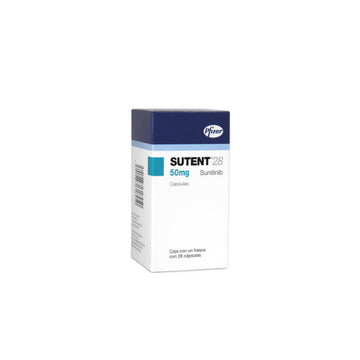 SUTENT 50 mg caja con 28 cápsulas