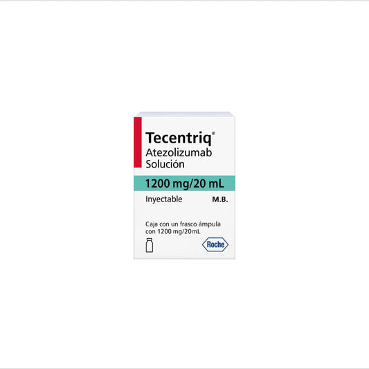 TECENTRIQ 1200 mg / 20 mL. Caja Con 1 Frasco Ámpula