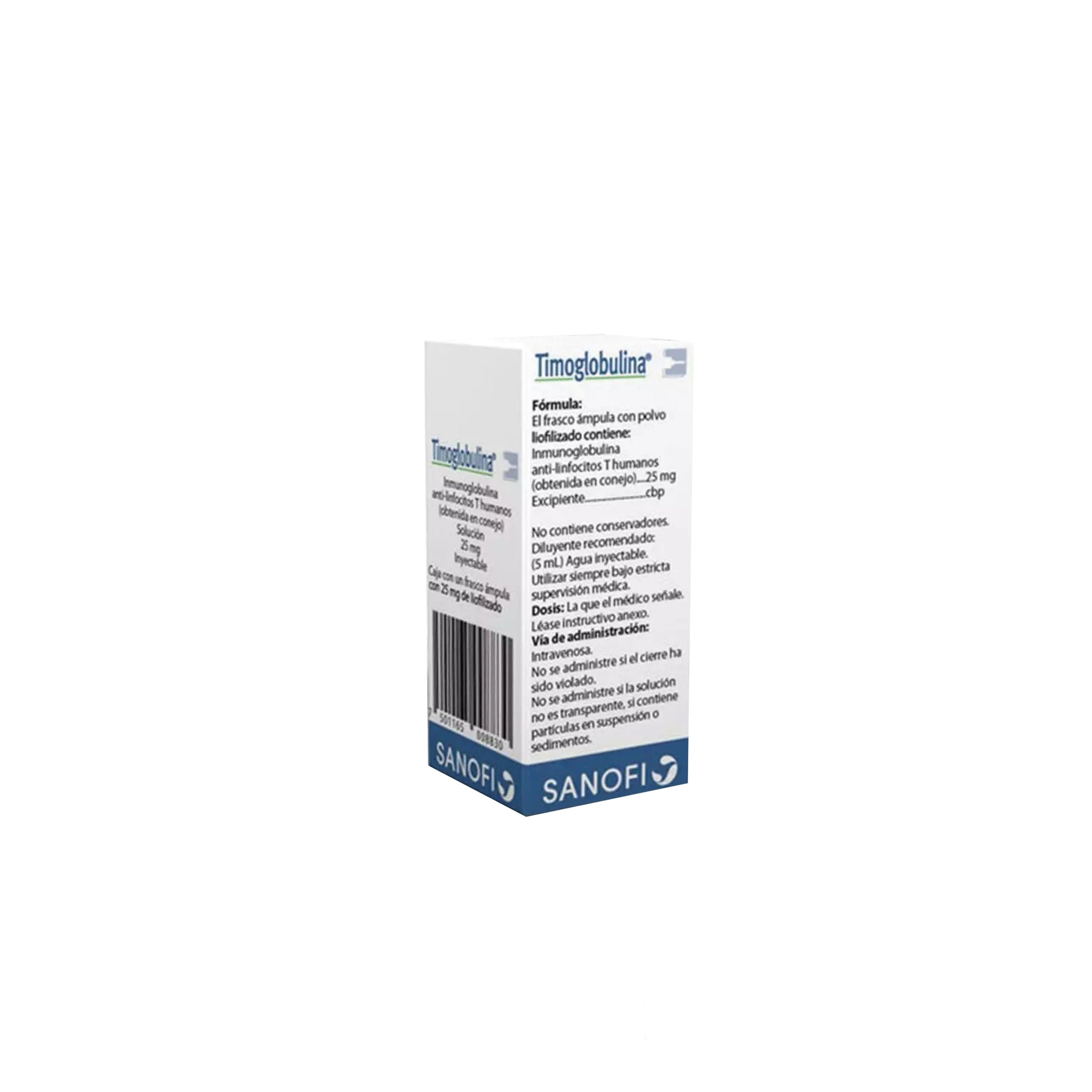 TIMOGLOBULINA  25 MG
