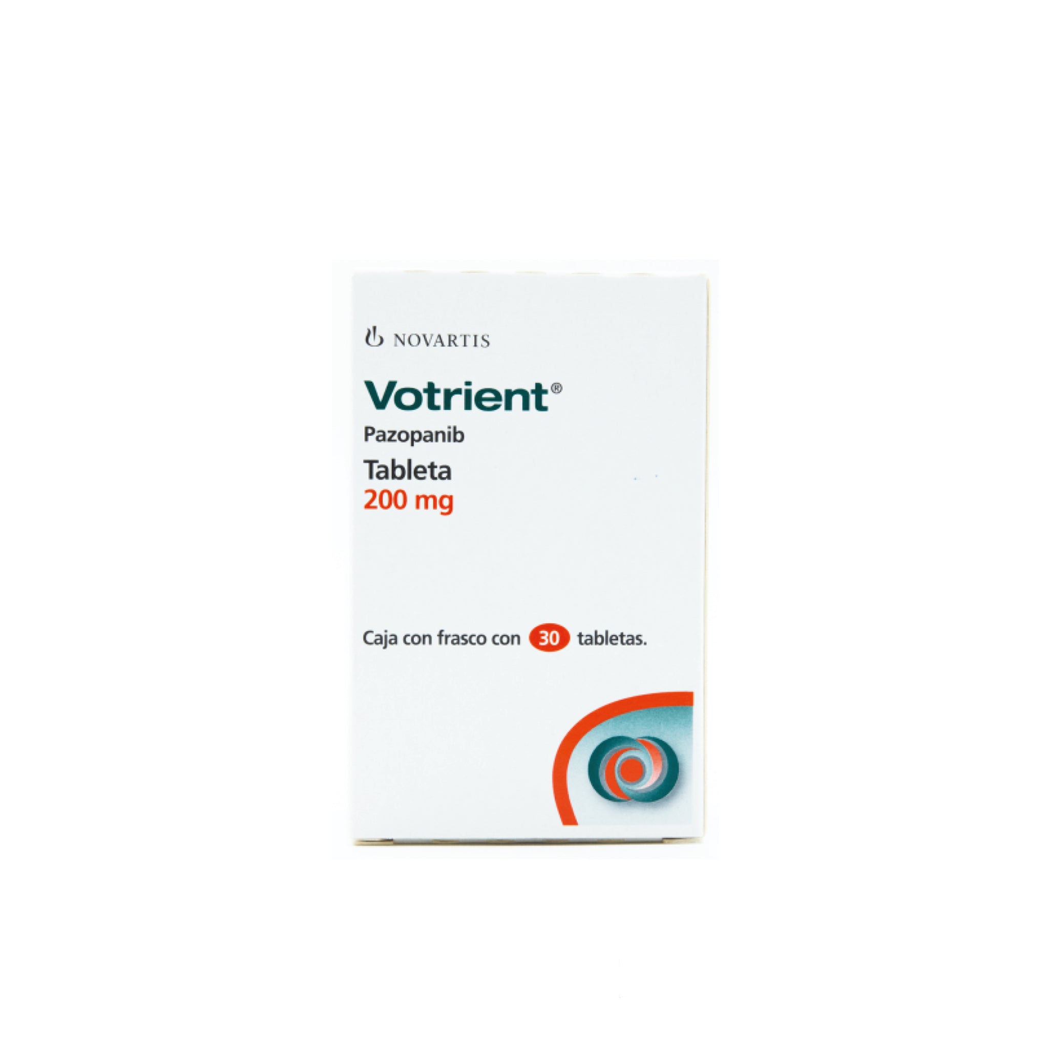 VOTRIENT 200 mg fco con 30 tabletas