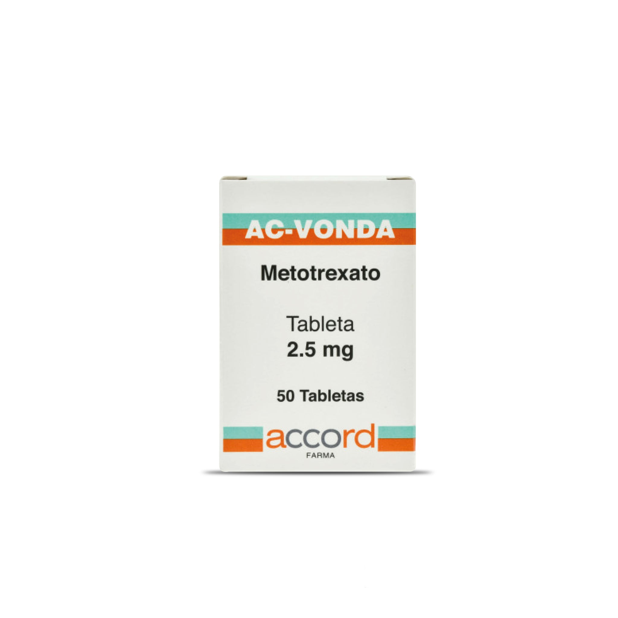 AC-VONDA Metotrexato 2.5 mg frasco con 50 tabletas