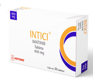 INTICI 400 mg imatinib caja 30 tabletas