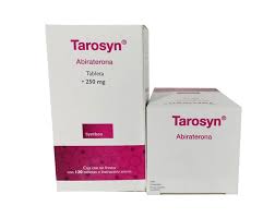 Tarosyn ( Abiraterona ) 250 mg con 120 tabletas