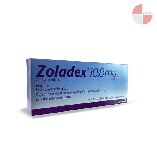 Zoladex 10.8 mg liberación prolongada 1 implante