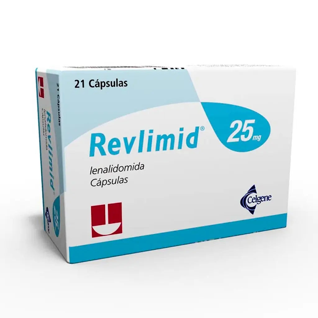 REVLIMID 25 mg caja con 21 cápsulas FARMACIAS MACROSS