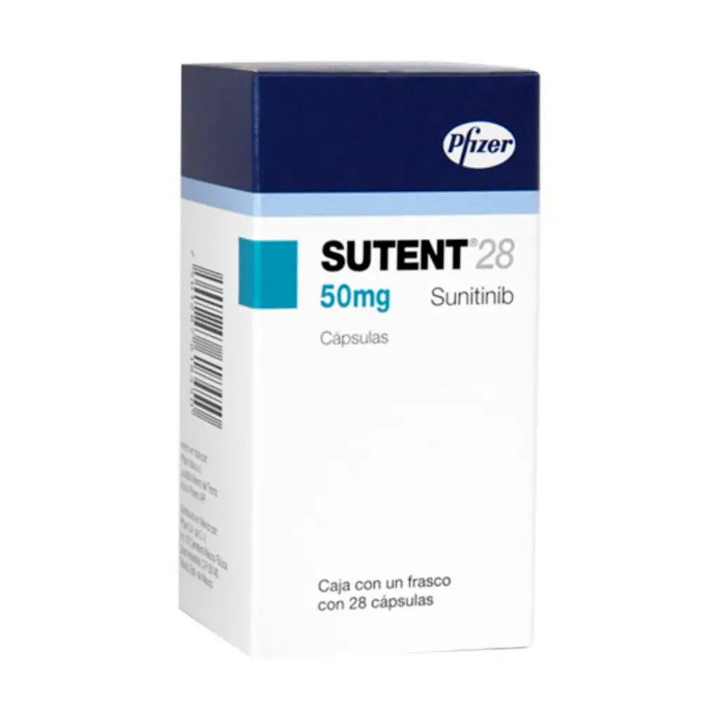 Sutent Process Sutent 50 mg precio México: Caja con 28 Cápsulas - FARMACIAS MACROSS