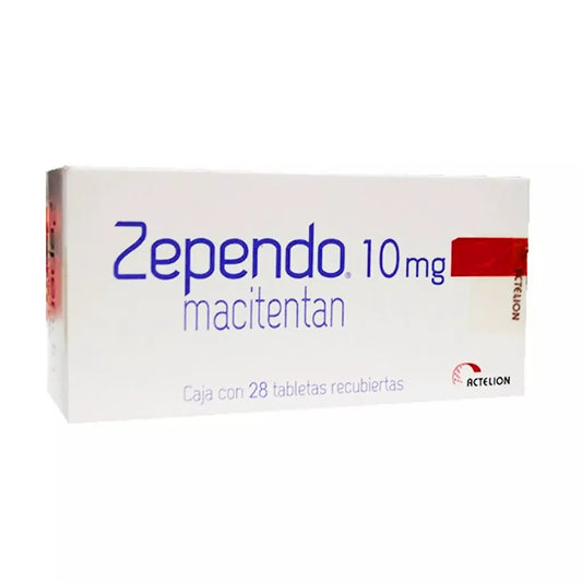 ZEPENDO 10 mg con 28 tabletas recubiertas